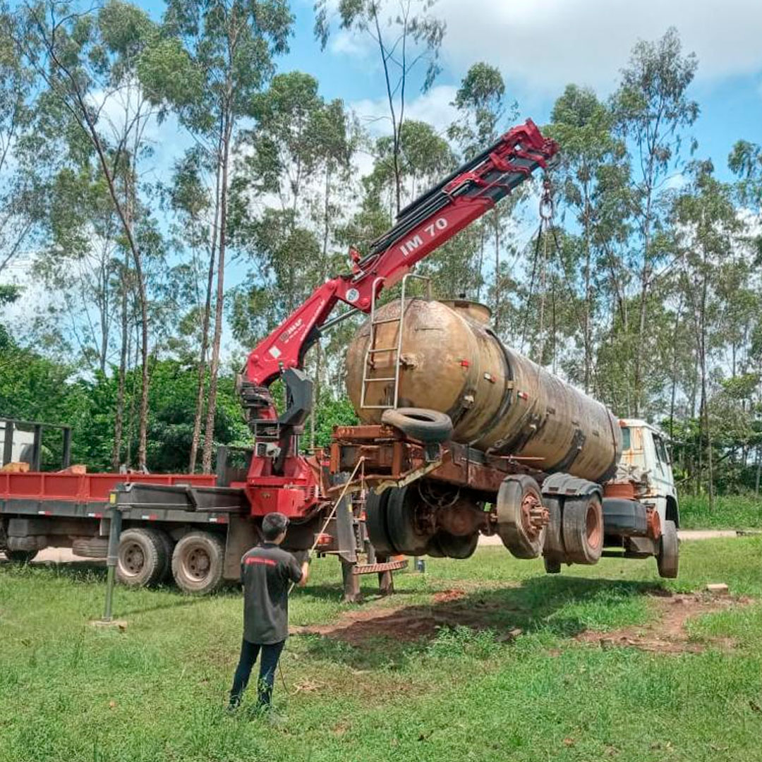  Operações de carga e descarga pesadas